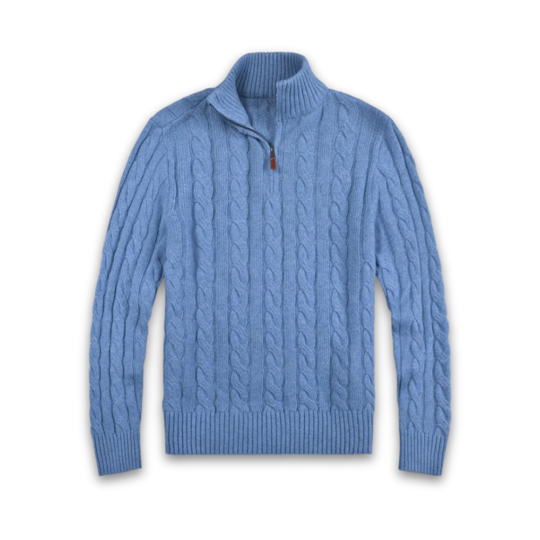 BRYNOUVELLE | Pull demi-zippé