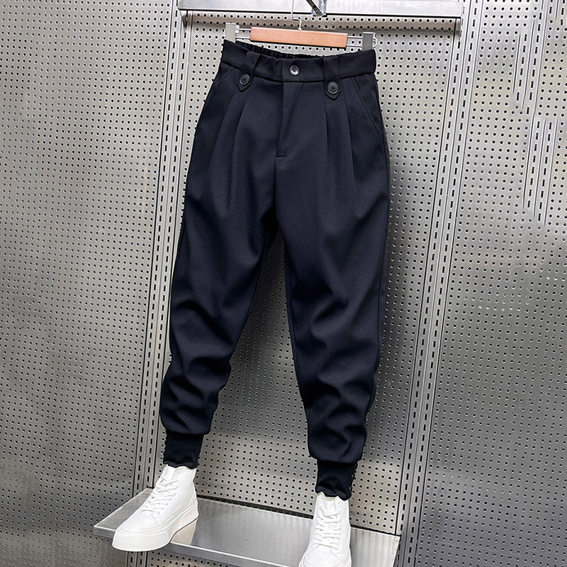 BRYNOUVELLE | SHORTS À CORDON EN LIN POUR HOMMES