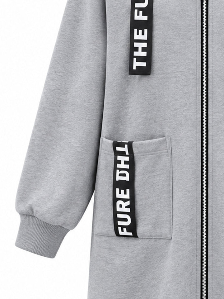 Pull à capuche oversize pour femme