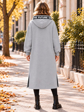 Pull à capuche oversize pour femme
