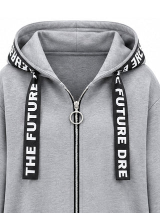 Pull à capuche oversize pour femme