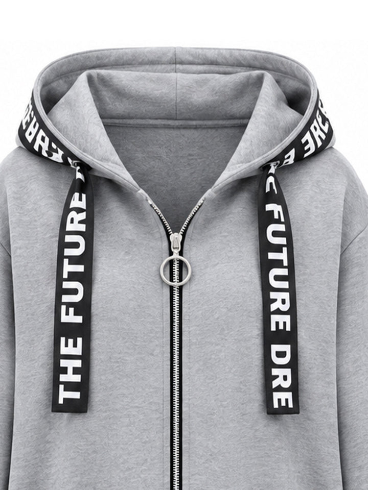 Pull à capuche oversize pour femme