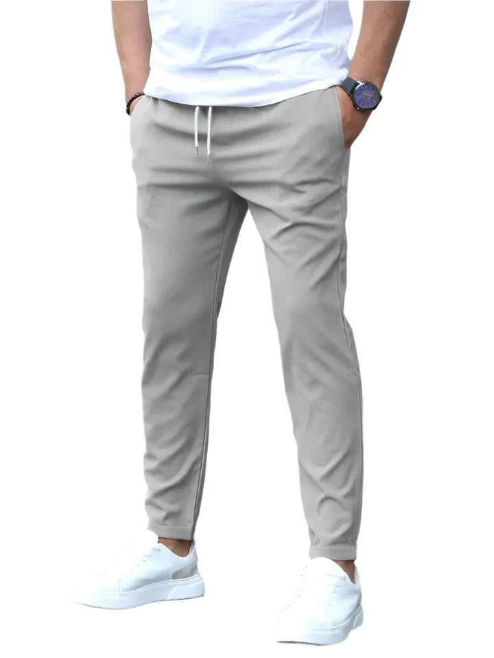BRYNOUVELLE | PANTALON EN COTON STRETCH POUR HOMME