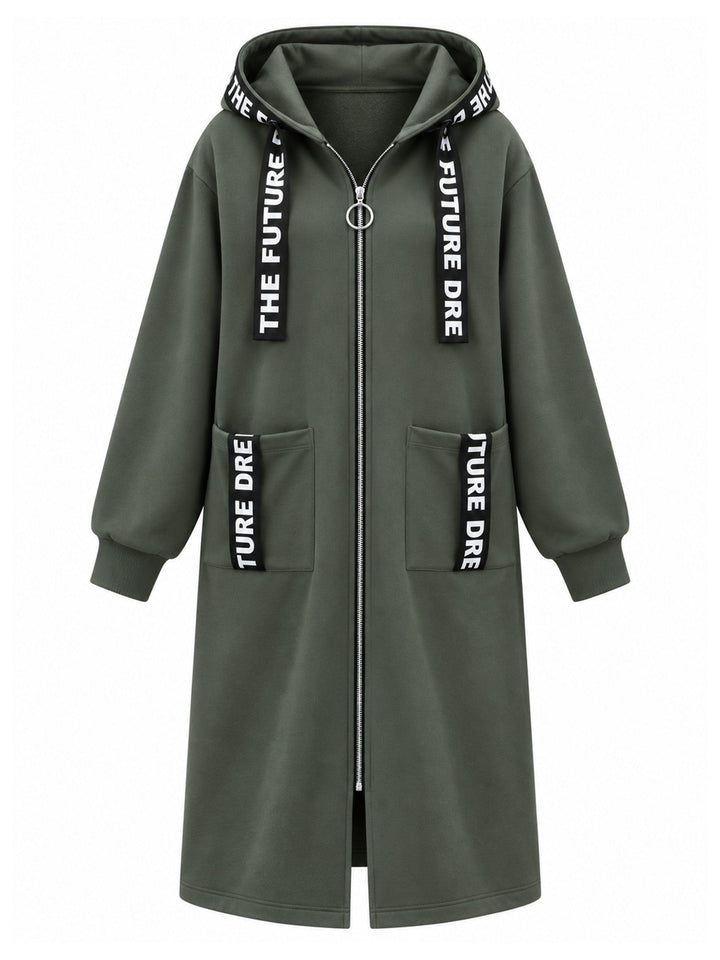 Pull à capuche oversize pour femme