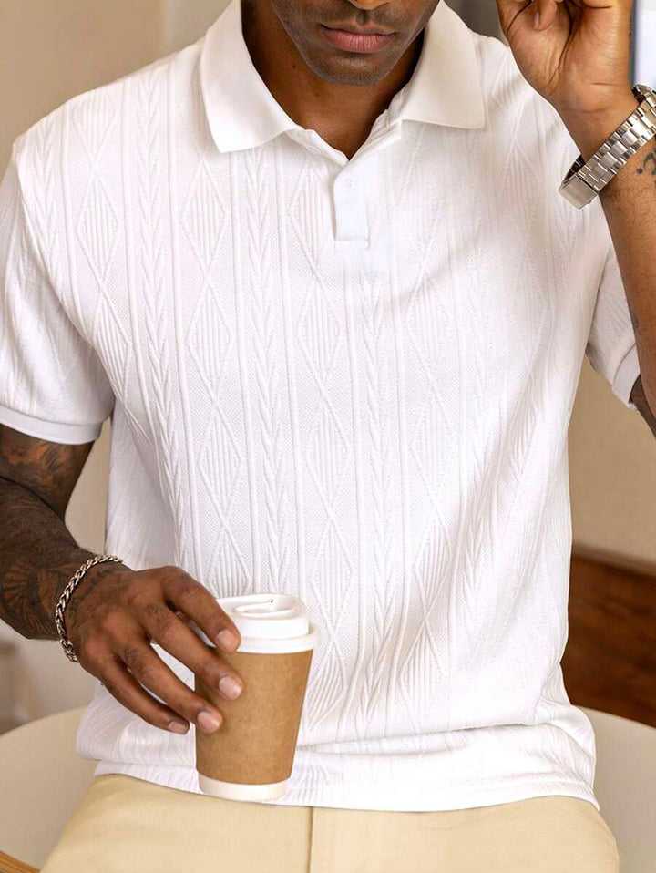 BRYNOUVELLE | POLO CASUAL ÉTÉ AVEC BOUTONS