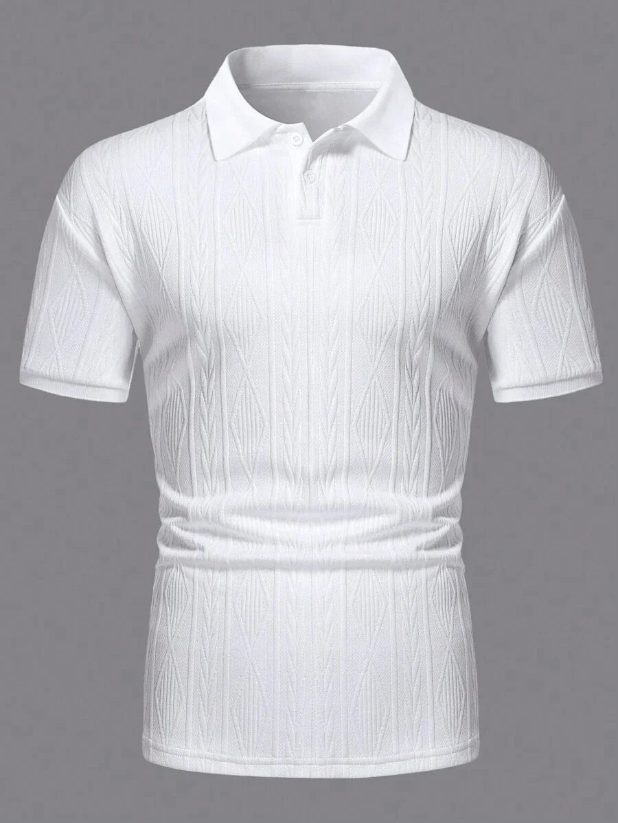 BRYNOUVELLE | POLO CASUAL ÉTÉ AVEC BOUTONS