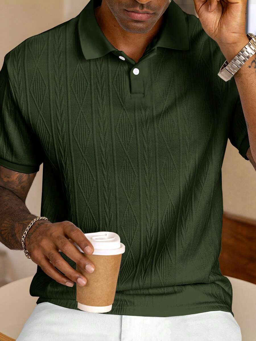 BRYNOUVELLE | POLO CASUAL ÉTÉ AVEC BOUTONS