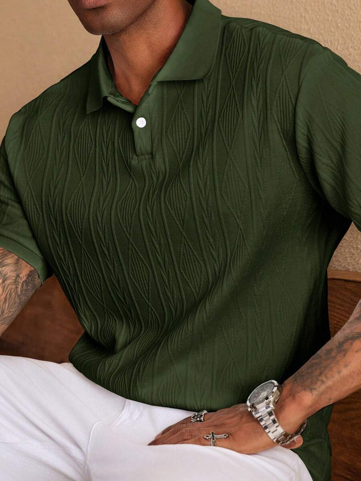 BRYNOUVELLE | POLO CASUAL ÉTÉ AVEC BOUTONS