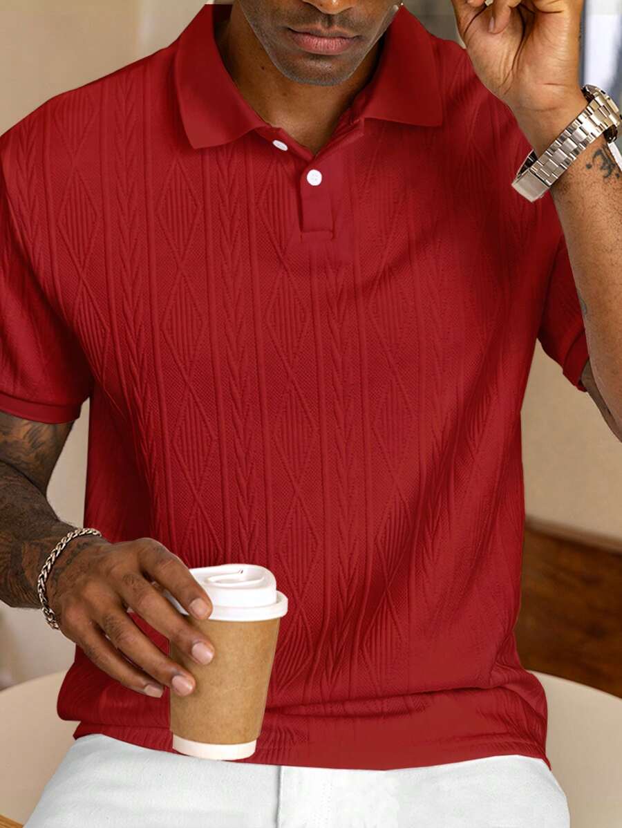 BRYNOUVELLE | POLO CASUAL ÉTÉ AVEC BOUTONS
