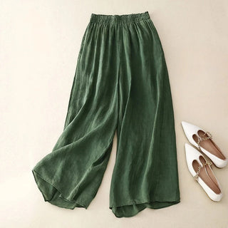 BRYNOUVELLE | PANTALONS EN LIN ÉLÉGANTS