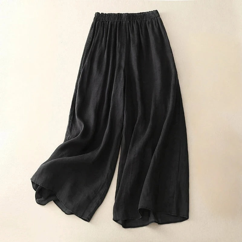 BRYNOUVELLE | PANTALONS EN LIN ÉLÉGANTS