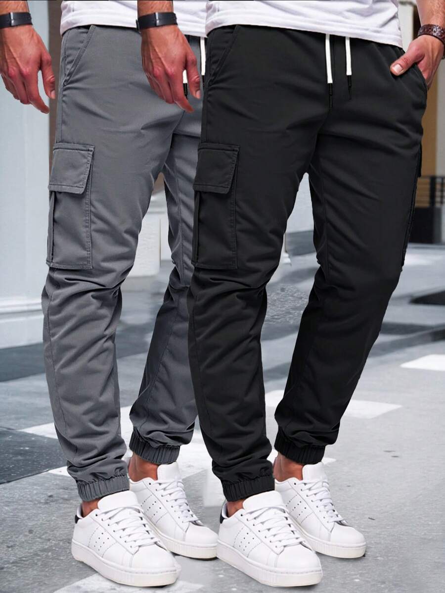 RICCARDO | JOGGERS CARGO LÉGERS AVEC POCHES