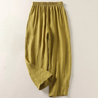 BRYNOUVELLE | Pantalon Fluide Taille Élastique Catherine