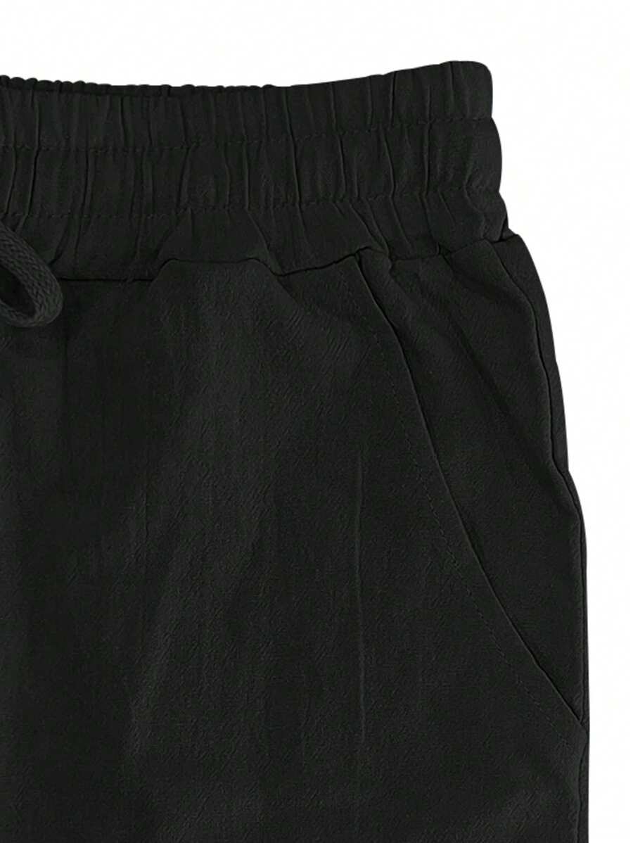 MATHIS | PANTALON LÉGER EN LIN AVEC CORDON