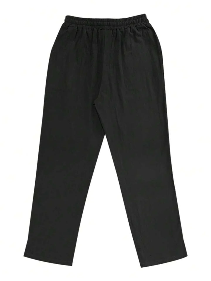 MATHIS | PANTALON LÉGER EN LIN AVEC CORDON