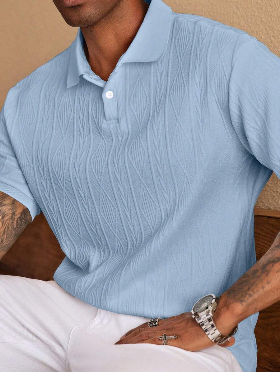 BRYNOUVELLE | POLO CASUAL ÉTÉ AVEC BOUTONS