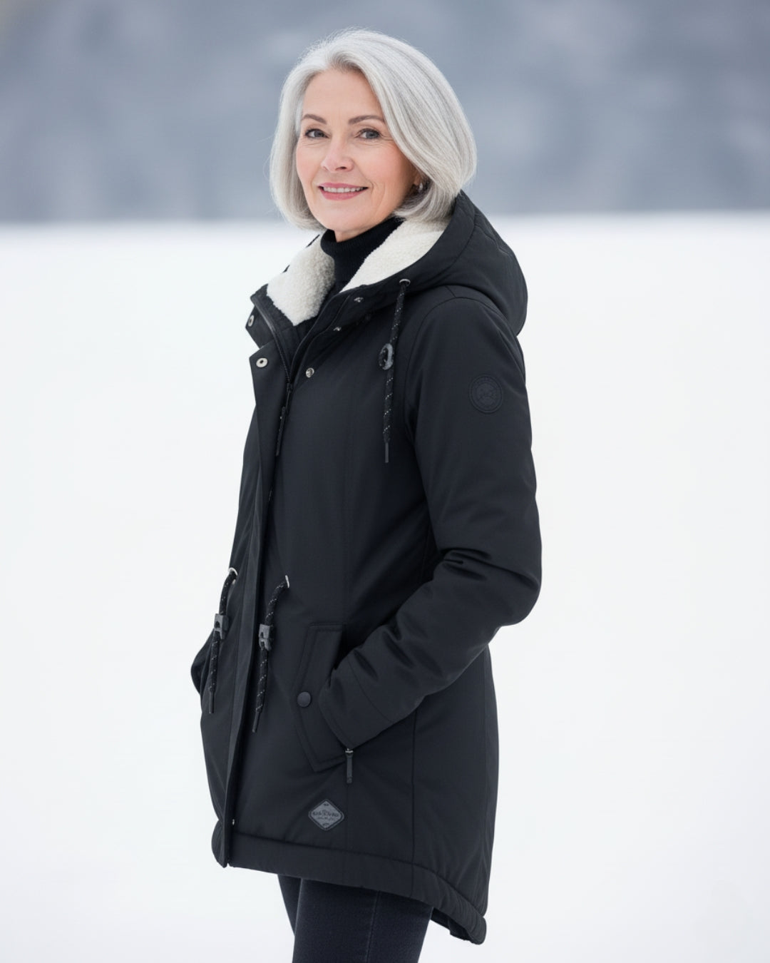 Elda | Parka en Sherpa