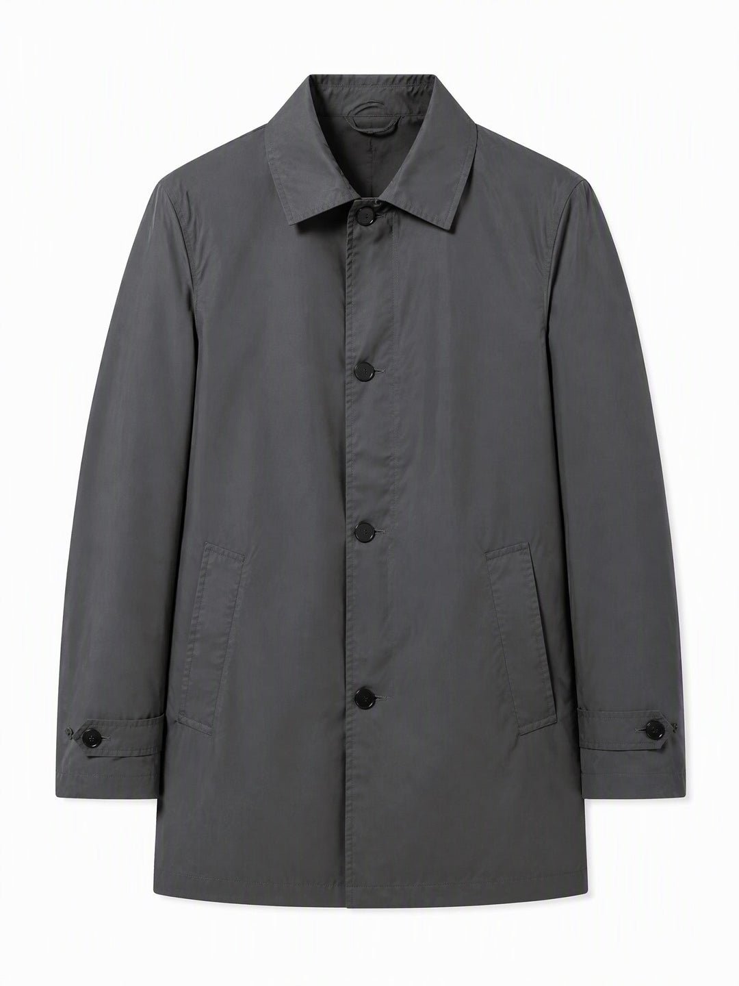 Trench-coat imperméable mi-long pour homme