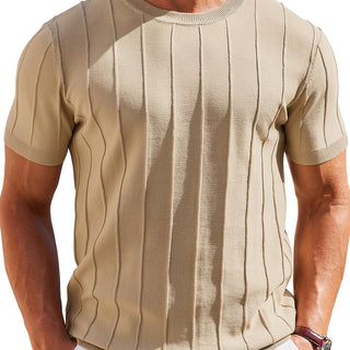 BRYNOUVELLE | CHEMISE EN MAILLE DE COTON POUR HOMME