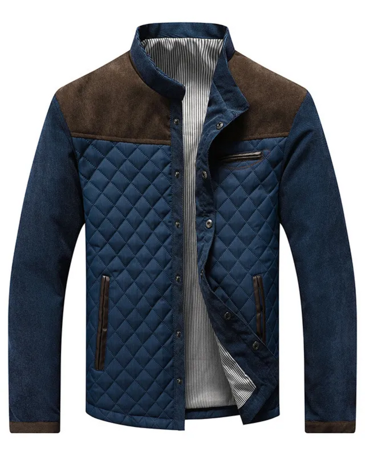 BRYNOUVELLE | Veste Matelassée à Motif Losanges pour Homme