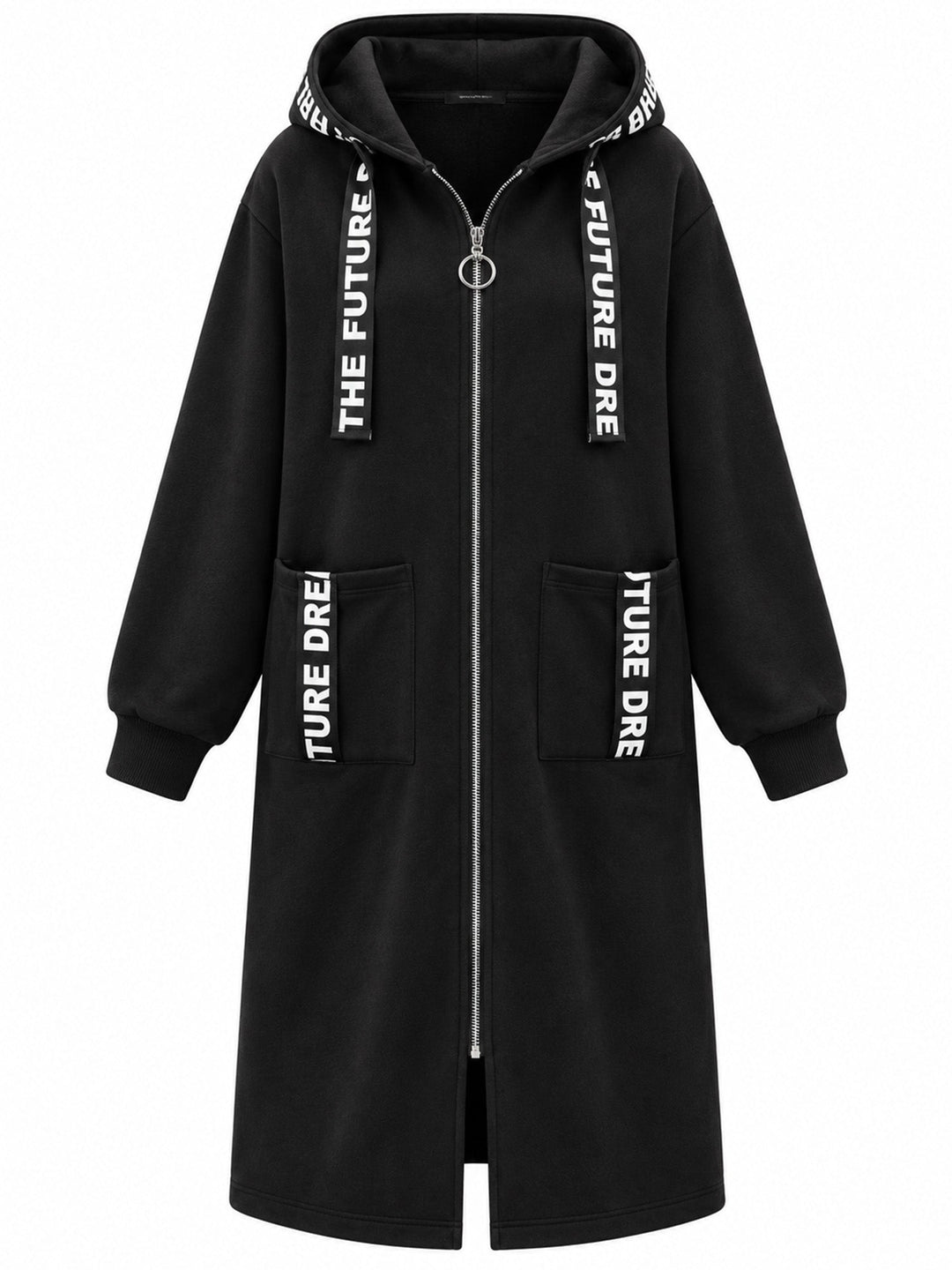 Pull à capuche oversize pour femme