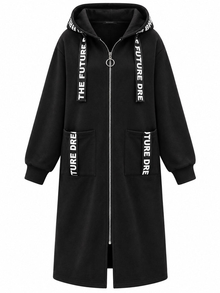 Pull à capuche oversize pour femme