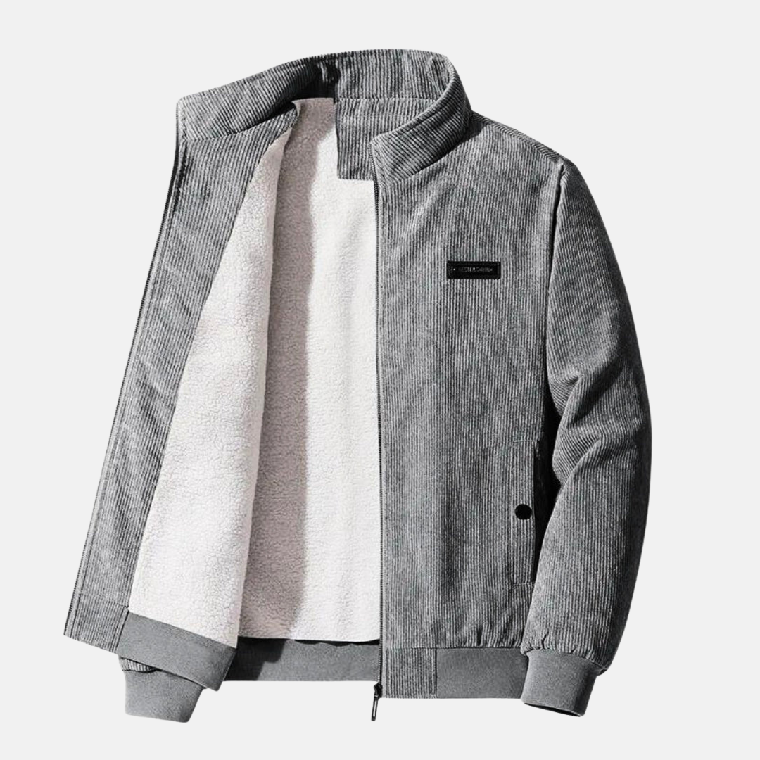 BRYNOUVELLE | Veste Retro en Velours Courru pour Hommes