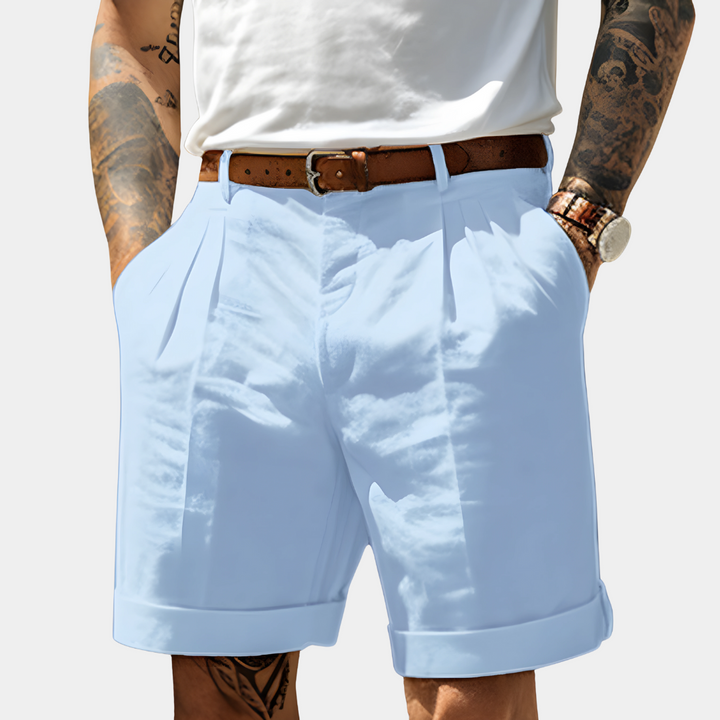 BRYNOUVELLE | BERMUDAS ÉLÉGANTS EN COTON RESPIRANT