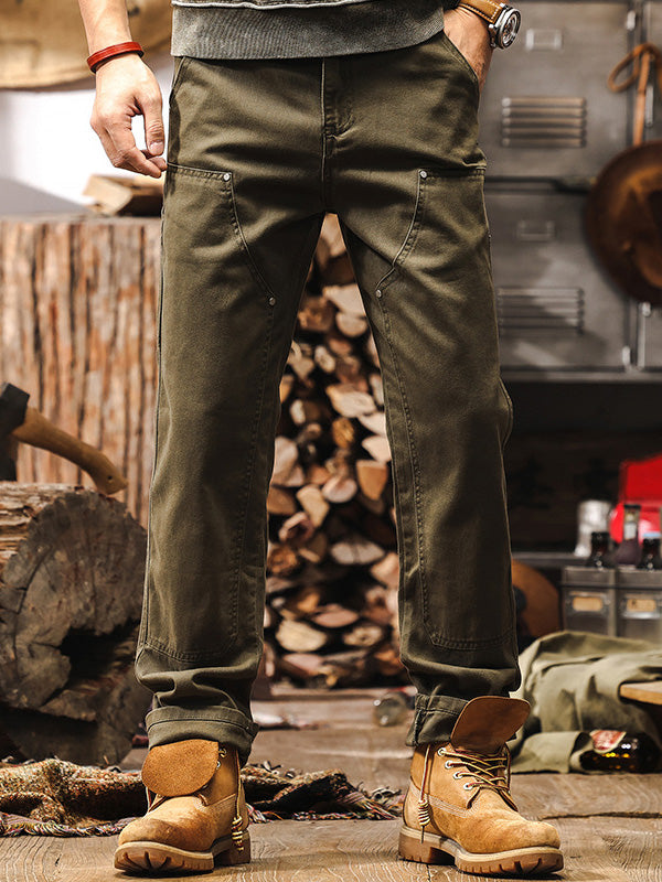 BRYNOUVELLE | PANTALON EN COTON UTILE POUR HOMME