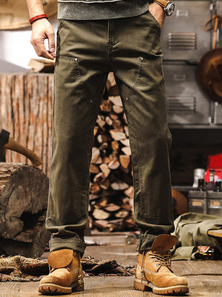 BRYNOUVELLE | PANTALON EN COTON UTILE POUR HOMME