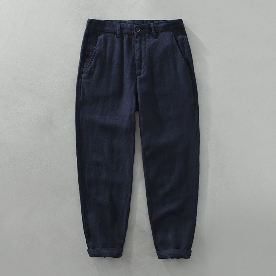 BRYNOUVELLE | PANTALONS DROITS EN LIN