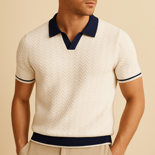BRYNOUVELLE | POLO EN TISSU BOUCLÉ