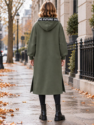 Pull à capuche oversize pour femme