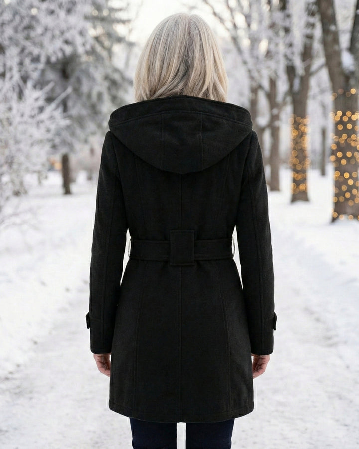 Zelinda | Manteau en Laine à Carreaux