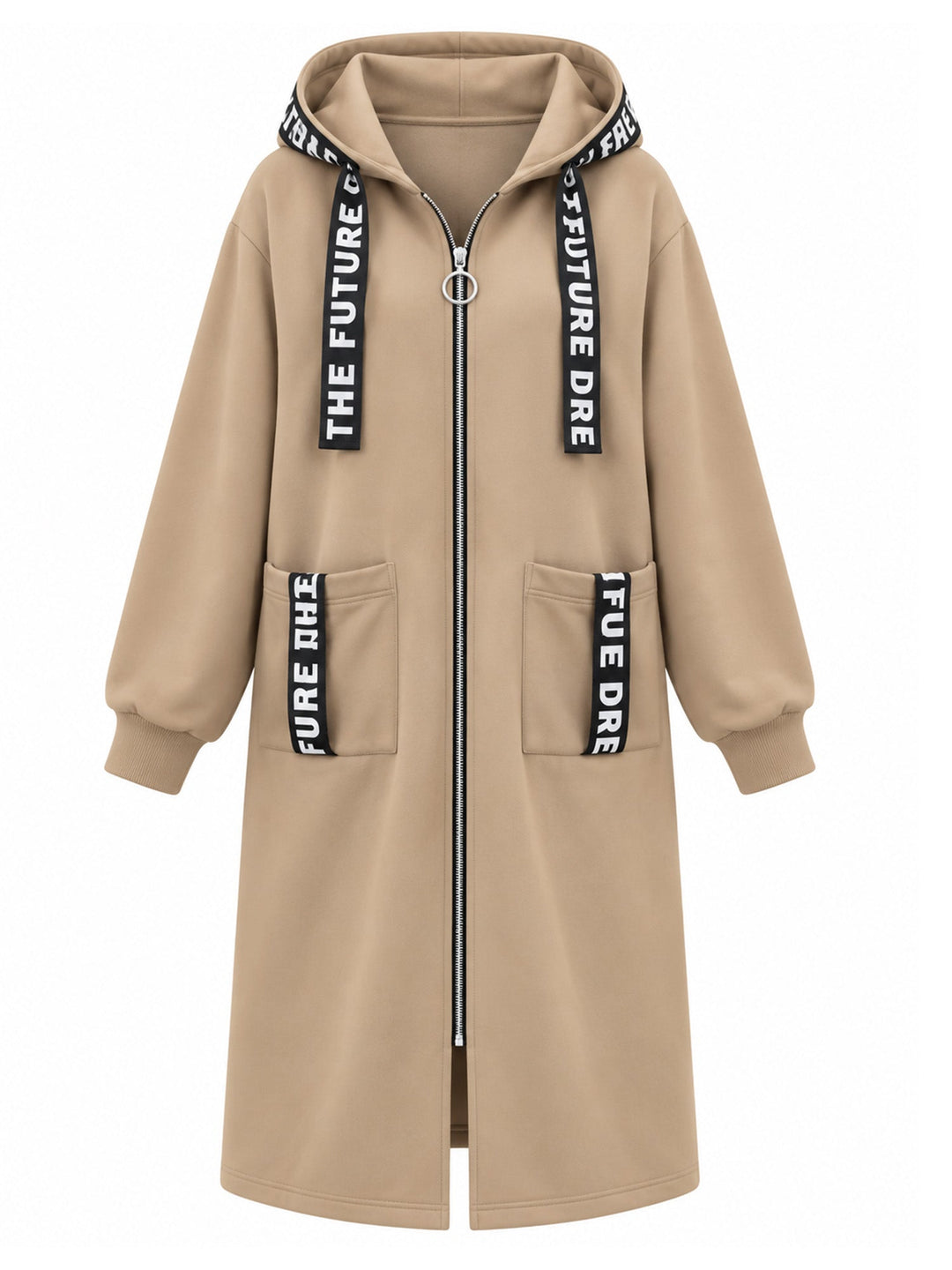 Pull à capuche oversize pour femme