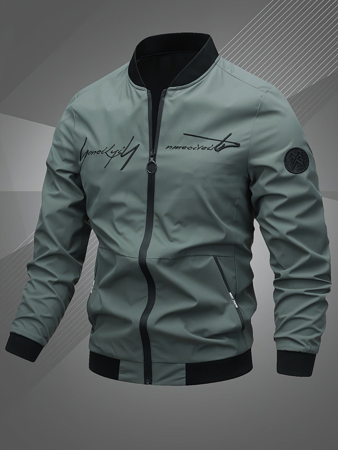 BRYNOUVELLE | Veste de Baseball Masculine