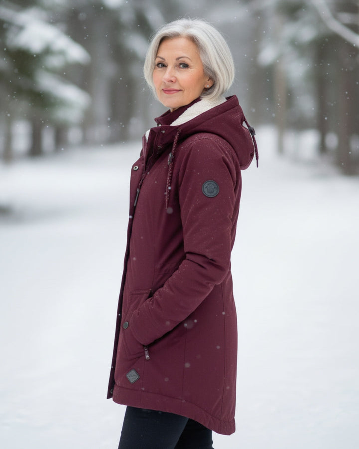 Elda | Parka en Sherpa