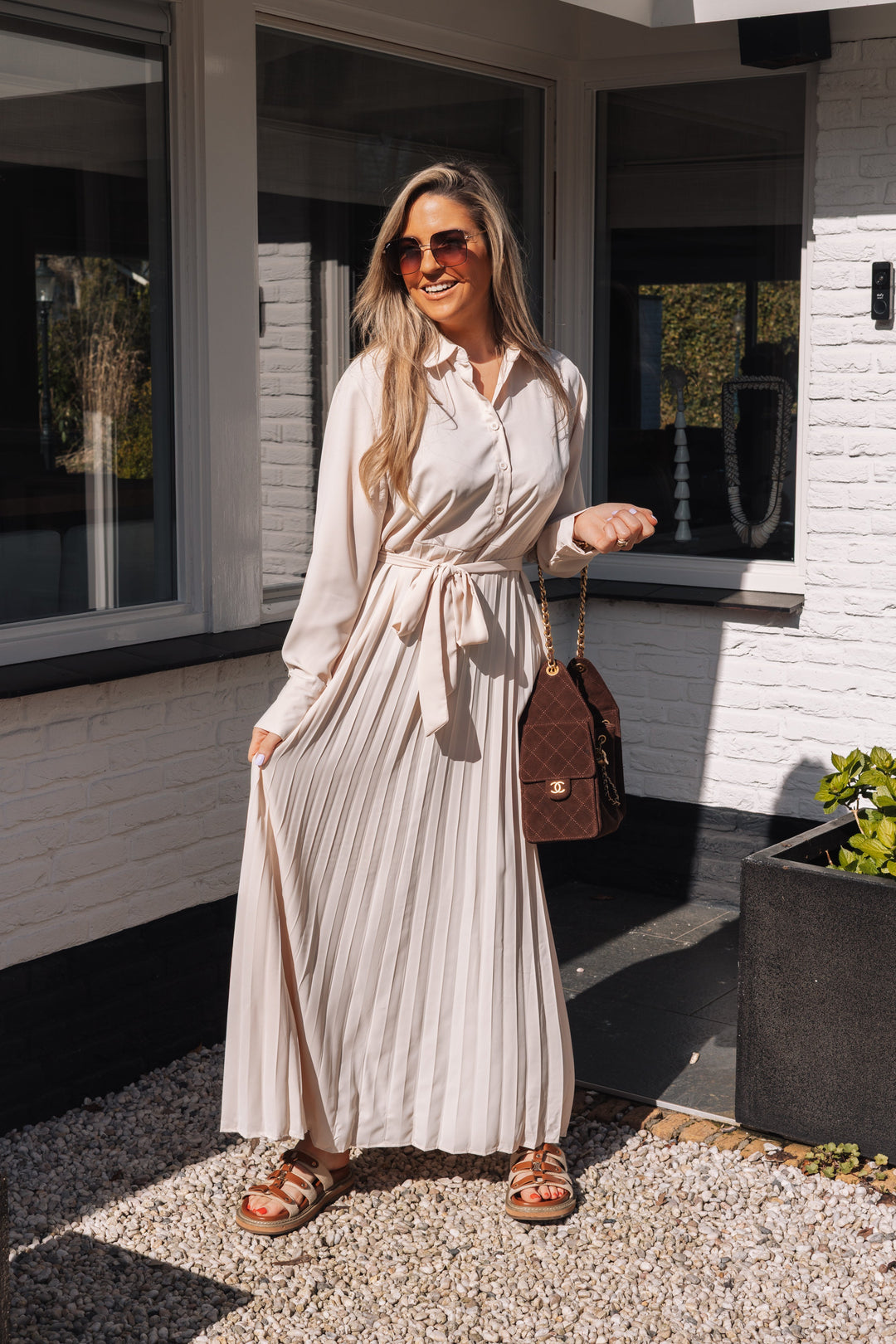 Robe Maxi Classy Beige