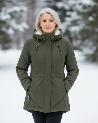 Elda | Parka en Sherpa