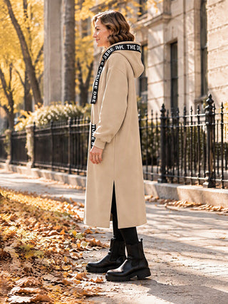 Pull à capuche oversize pour femme