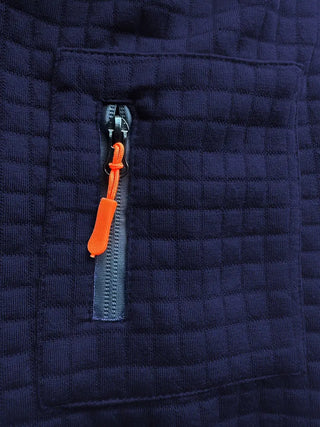 BRYNOUVELLE | Polo à Manches Longues en Tissu Texturé pour Hommes