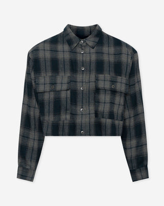 CHEMISE À CARREAUX DOUBLÉE SOUPLE