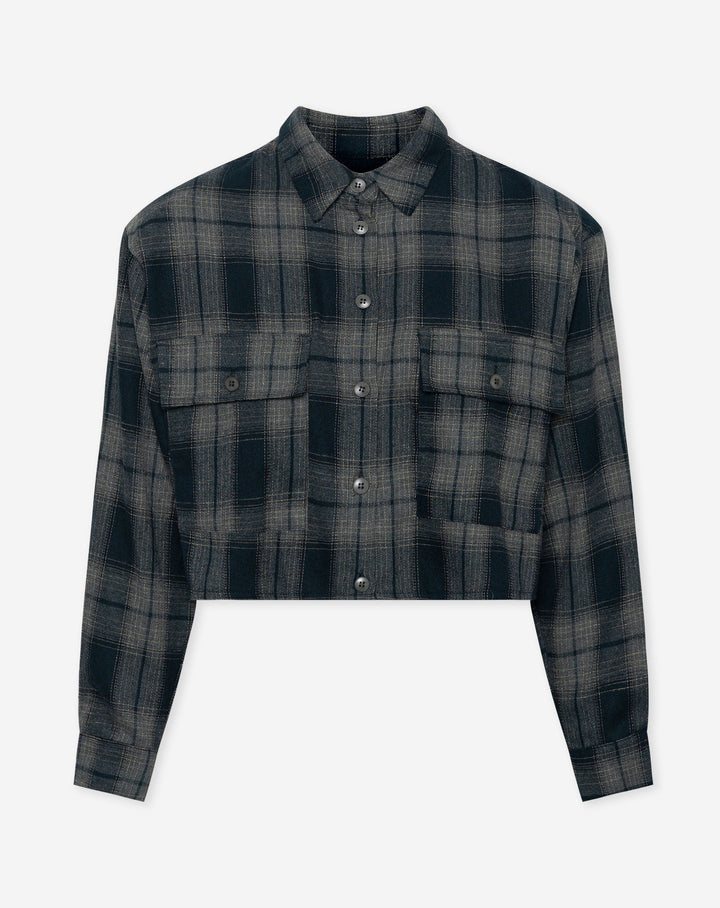 CHEMISE À CARREAUX DOUBLÉE SOUPLE