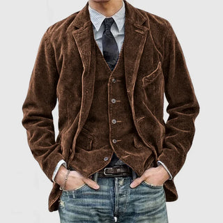 Thomas™ | Veste &amp; Gilet Vintage Élégance Classique