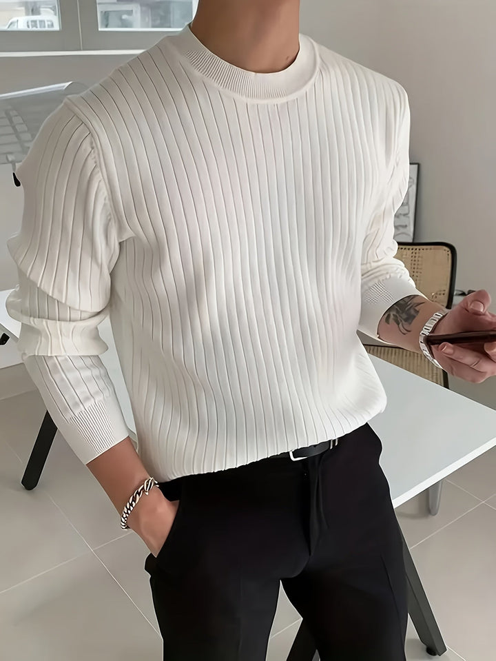 BRYNOUVELLE | Pull en maille de rayonne pour hommes