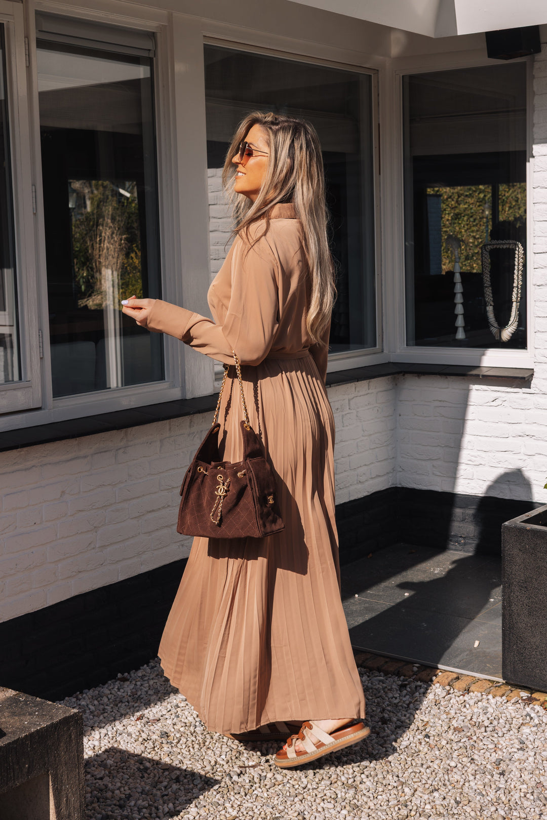 Robe Maxi Classy Camel