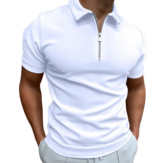 BRYNOUVELLE | POLO MODERNE AVEC ZIP MI-HAUT