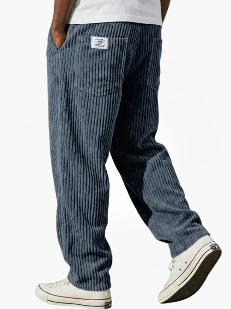 BRYNOUVELLE | PANTALONS EN VELOURS CÔTELÉ POUR HOMMES