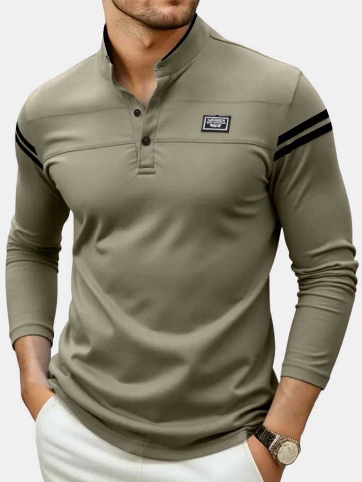 BRYNOUVELLE | T-SHIRT À MANCHES LONGUES MODERNE POUR HOMME