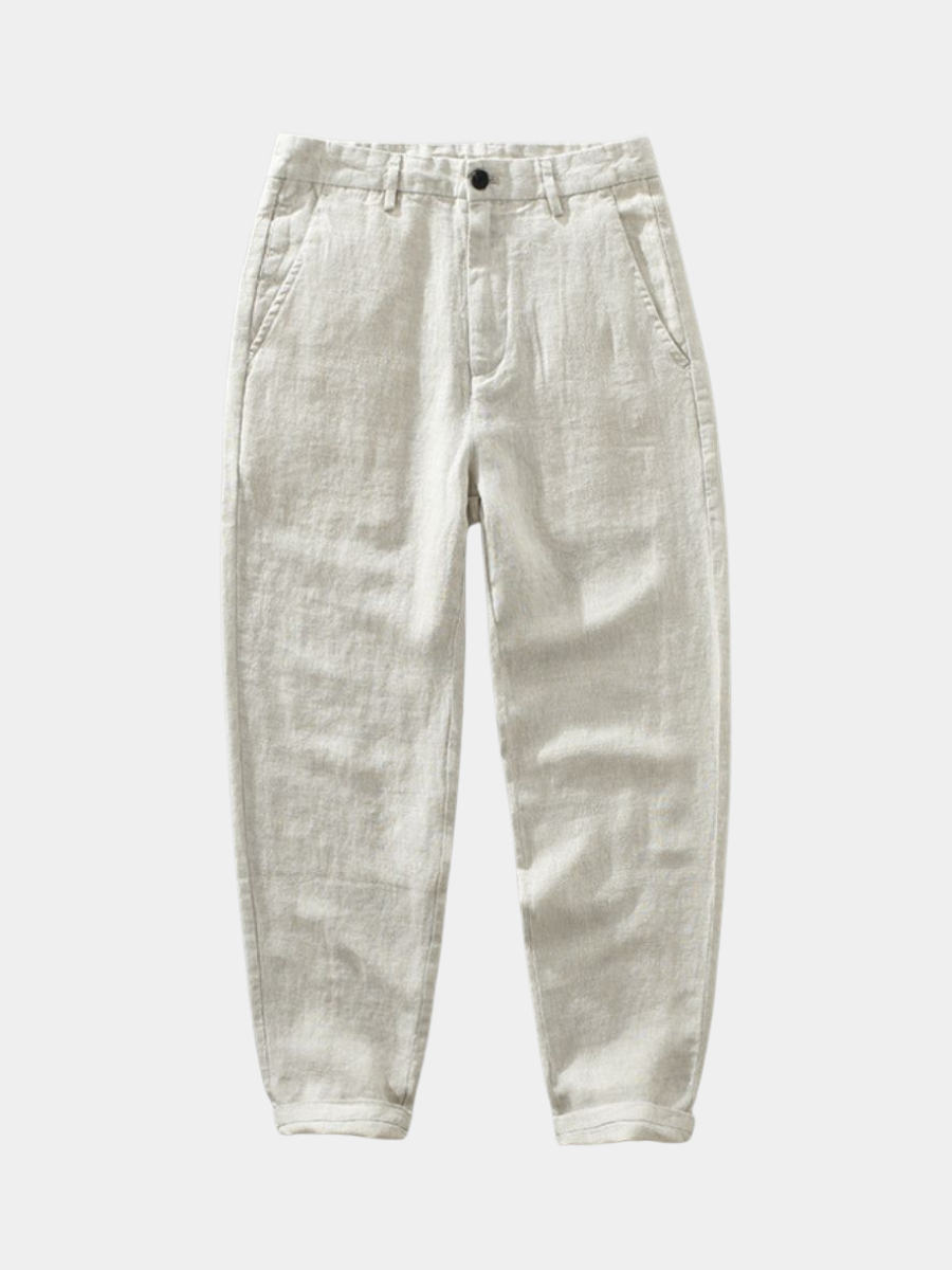 BRYNOUVELLE | PANTALONS DROITS EN LIN